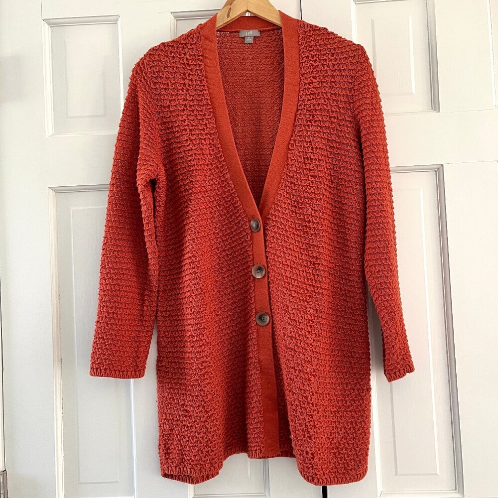 J. Jill long lightweight cardigan